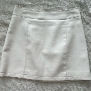 Leather skirt